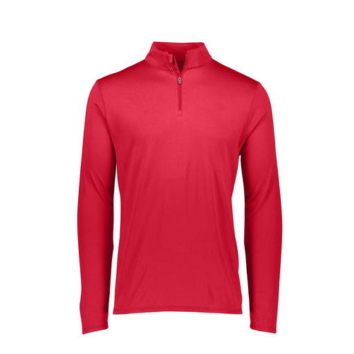 [FTLQFLRD-FAXS-LOGO1] Decker Women&#39;s Flex-Lite 1/4 Zip Shirt (Female Adult XS, Red, Logo 1)